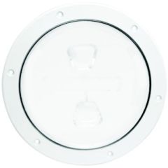 Beckson Screw Out Deck Plate, Standard Trim Ring