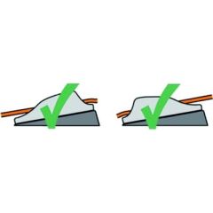 Sea-Dog 002111 Clamcleat® Racing Junior- Mk1, aluminum cleat