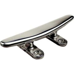 Sea-Dog 0419081 Low Silhouette Cleat, 8", corrosion resistant investment cast 316 stainless steel