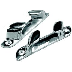 SeaDog Bow Chocks, 316 Stainless Steel, mooring, dock line, precision, durability, corrosion resistant, investment cast construction, smooth lead, deck abrasion, rounded edges, chafing prevention, left and right pair, boating, FH fasteners, Sea-dog line, 