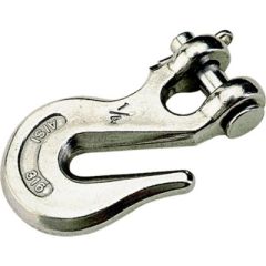 Sea-Dog 146710 Clevis Grab Hook, 3/8" Chain, heavy-duty lifting, high-quality 316 stainless steel, investment cast construction, break strength, 8,800 lbs, compact size, versatile design, secure connection, construction industry, agriculture industry, lif