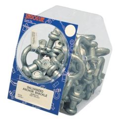 1/4" Galvanized Anchor Shackles, Sea-dog Line
