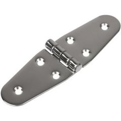 Sea-Dog 2017201 Round Side Door Hinge, Long, Stainless Steel, Boat Hardware, Marine Enthusiast, Corrosion-Resistant, Elegant Design, Reliable Connection, Functional Aesthetics