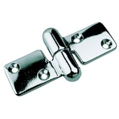 Chrome Brass Take-Apart Hinge, door removal