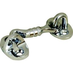 Sea-Dog 222055 Decorative Door Hook, Chrome/Brass, Door Security, Elegant Design