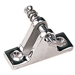 Stainless 90 Deck Hinge, Removable Pin