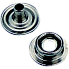 Sea-Dog 2991101 Eyelet Snap Stud, Nickel Plated Brass, 6 sets, canvas fasteners, marine accessories