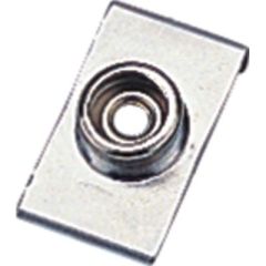 SeaDog 2991251 S.S. Windshield Clip, Nickel plated brass canvas fasteners