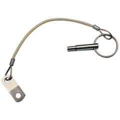 Seadog 2999801 Stepped Release Pin, Lanyard, Corrosion-resistant stainless steel, Threaded hinge fittings, Safety lanyard, Versatile applications, Retail packaging, Boating accessory, Marine equipment, Durable construction