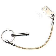 Seadog 299981 Straight Release Pin, Lanyard, Stainless Steel, Quick Release, Durable, Corrosion-Resistant