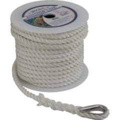 Sea Dog 301110100WH1, Premium Twisted Nylon Anchor Line
