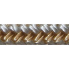 Sea Dog 302110006GW1 Premium Double Braided Nylon Fender Line, Gold/White, Boating accessory, Marine conditions, Yacht whipped bitter end, 3/8" diameter, 6' length, Easy attachment, Gold and white color, Watercraft enthusiast, Quality and reliability.