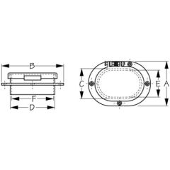 Sea-Dog 321805, Stainless Steel Deck Pipe