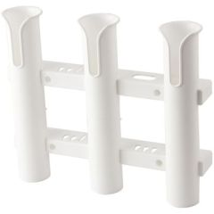 3 Pole Rod Storage Rack, White, fishing enthusiast, Sea-dog line