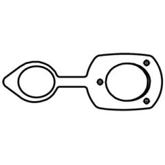 Seadog Replacement Cap & Gasket, rod holder, marine accessories, fishing arsenal, watertight seal, high-quality materials, rugged construction, easy installation, fishing adventures, top-quality product.