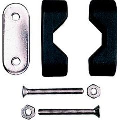 Sea-Dog 327101 Rail Mount Brackets, Black, Boat Accessories, Marine Grade, Durable, Weather-Resistant