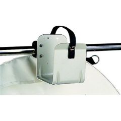 Sea-Dog 327135 Rail Mount Horseshoe Buoy Bracket, marine-grade stamped aluminum, durable performance