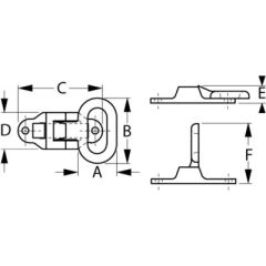 Stainless Folding Step, Boat Step