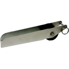 SeaDog 328053 Unpolished Long Bow Roller, 1" Max Rope Diameter
