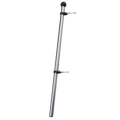 SeaDog 328112 Adjustable Flagpole, Stainless Steel Flag Staff