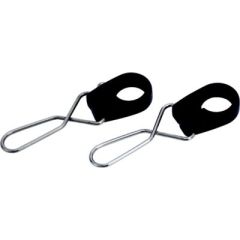 Sea-Dog 3281971 Nylon Flagpole Pennant Mounts, Stainless Clips