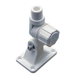 SeaDog 329100 White Adjustable Antenna Base, 1/4" Fastener, high-quality materials, durable construction, dual swiveling mounts, innovative design, water leakage prevention, control knob, versatile compatibility, easy installation, Sea-dog line, excellenc