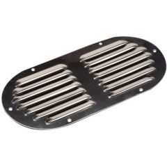 Seadog 3314051 Oval Louvered Vent, Stainless Steel, air circulation, odor prevention