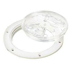Sea-Dog 337161, White Screw Out Deck Plate