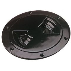 Sea-Dog 3371651 Screw Out Deck Plate, Black, UV Stabilizers, Antioxidants, Easy Installation, Maintenance, Elegance, Longevity, Convenience, Functionality, Marine Vessel, Professional Sailor, Recreational Boater, High-Quality Construction, Upgrade, Durabi