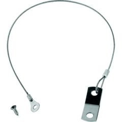 Sea-Dog 3371981 Deck Plate Lanyard, Stainless Steel Boat Lanyard
