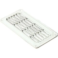 Sea-Dog 337501 Louvered Vent, White, air circulation, mold elimination