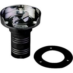 Sea-Dog 3513401 Gas Deck Fill, 1-1/2" Hose, Corrosion-Resistant Cast 316 Stainless Steel