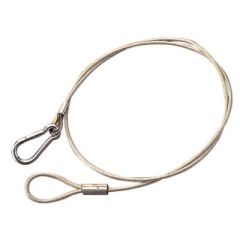 Sea-Dog Outboard Motor Safety Cable, high-quality vinyl coated galvanized steel wire