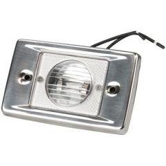 Sea-Dog 4001361 Transom Light, Rectangular, marine accessories, durable lighting, corrosion-resistant, reliable solution, boat lighting, transom light, marine lighting, navigation lights, 304 stainless steel, boat safety, boat illumination