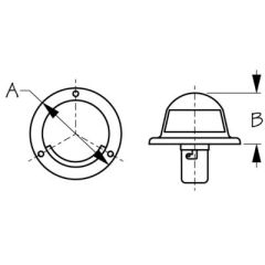 Seadog Horizontal Mount Side Lights, boat lighting, stainless steel, marine environment, port and starboard lights, replacement lights, Sea-dog line, marine accessories, quality, durability, compact design, safety, visibility, easy installation, boating e