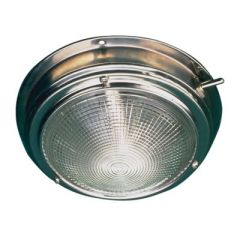 SeaDog 4002001 Stainless Steel Dome Light, 12V, On/Off Switch, Marine Vessel, Corrosion-Resistant, LED Upgrade, Surface Mount, Elegant Design, Marine Accessories, Superior Illumination