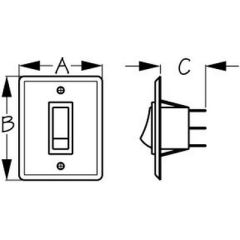 Seadog Wall Switch Panel, Boat Electrical System