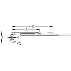 manual windshield wiper, adjustable wiper arm