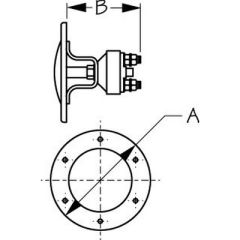 Sea-Dog 4204301 Foot Switch, marine foot switch