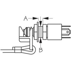 Universal Kill Switch, marine emergency cut-off device, boat safety, personal watercraft protection, dual circuitry, weatherproof construction, reliable connection, convenient lanyard, easy installation, Sea-dog line, safety testing, peace of mind.