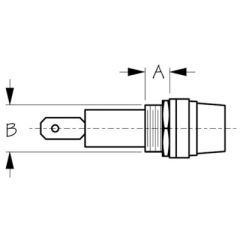 In-Dash Fuse Holder, 15 Amp, vehicle owner, electrical protection, Sea-dog line, overloads, short circuits, round fuse holder, 12 volts, car, truck, boat, electrical toolkit, easy to install, durable construction, safety, reliable performance, discerning 
