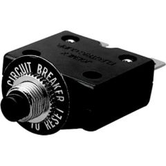 Seadog 4208301 Thermal Breaker 30 Amp, electrical circuits, push-to-reset, resettable, panel-mounted, compact design, wet environments, Thermal Breaker Boot, Sea-dog line, quality, reliability, 4-35A, 125-250VAC, 32VDC, compact, powerful, safety, efficien