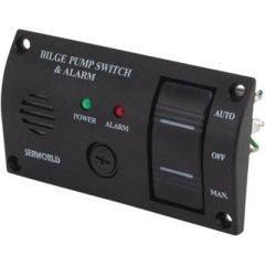 Seadog Bilge Water Alarm Panel, Pump Switch