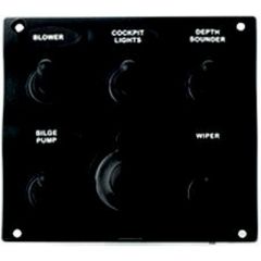 SeaDog 4246051 Water Resistant Switch Panel, 12V Power Socket