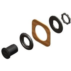 Sea-Dog 4261011 Instrument Hole Adapter, 1-1/8" Sockets & Meters, Marine Instrumentation, Boat Interior, UV Resistant, Injection Molded Nylon, Black Finish