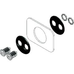 Sea-Dog 4261041 Instrument Hole Adapter, White, Boat Instrument Panel, Upgrade, Marine Accessories