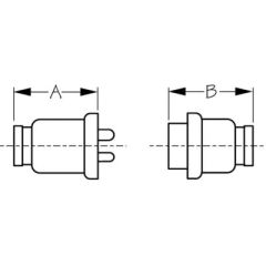 Sea-Dog 4261631, Polarized Electrical Connector