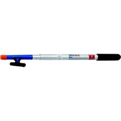Adjustable Telescoping Boat Hook, Marine-Grade Aluminum, Buoyant Design, Comfort Grip Handle, Four-Point Hook Attachment, Bright Orange Rubber Tip, Sea-dog Line