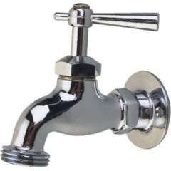 Sea-Dog 512210 Washdown Faucet, Chrome/Brass, exterior fresh water washdown, boat RV, high-quality brass, marine environment, water hoses, rinse off, versatile design, outdoor space, washdown system, top-of-the-line product, marine RV.