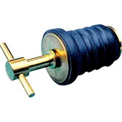 Seadog 5200821 Brass Tee Handle Drain Plug, 1-1/4", boat drainage, corrosion resistance